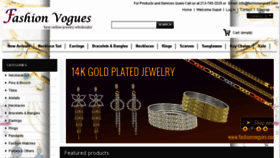 What Fashionvogues.com website looked like in 2015 (8 years ago)