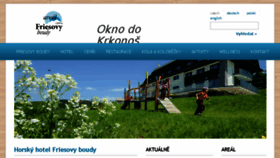 What Friesovyboudy.cz website looked like in 2015 (8 years ago)