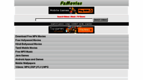 What Fzmovies.co website looked like in 2015 (8 years ago)