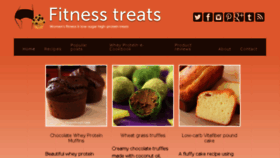 What Fitnesstreats.com website looked like in 2015 (8 years ago)