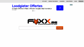 What Foxx.be website looked like in 2015 (8 years ago)
