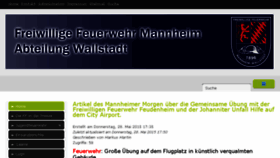 What Ff-wallstadt.de website looked like in 2015 (8 years ago)