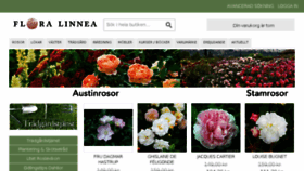 What Floralinnea.se website looked like in 2015 (8 years ago)