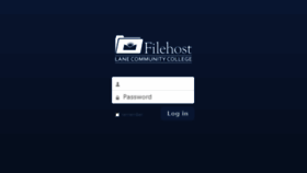 What Filehost.lanecc.edu website looked like in 2015 (8 years ago)