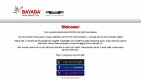 What Field.bayada.com website looked like in 2015 (8 years ago)