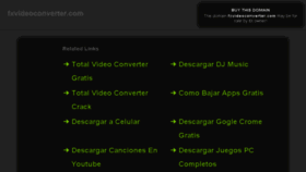 What Fxvideoconverter.com website looked like in 2015 (8 years ago)