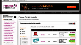 What France-forfait.com website looked like in 2015 (8 years ago)