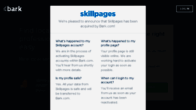 What Fr.skillpages.com website looked like in 2015 (8 years ago)