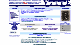 What Findyourstampsvalue.com website looked like in 2015 (8 years ago)
