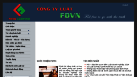 What Fdvn.vn website looked like in 2015 (8 years ago)
