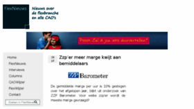 What Flexnieuws.nl website looked like in 2015 (8 years ago)