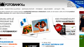 What Fotobanky.cz website looked like in 2015 (8 years ago)