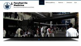 What Facmed.buap.mx website looked like in 2015 (8 years ago)