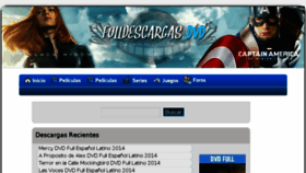 What Fulldescargasdvd.com website looked like in 2015 (8 years ago)