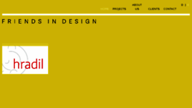 What Friendsindesign.com website looked like in 2015 (8 years ago)