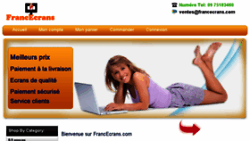 What Francecrans.com website looked like in 2015 (8 years ago)