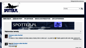 What Forum.spotter.pl website looked like in 2015 (8 years ago)