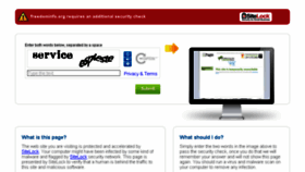 What Freedominfo.org website looked like in 2015 (10 years ago)