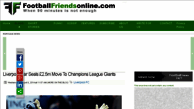 What Footballfriends.squarespace.com website looked like in 2015 (8 years ago)
