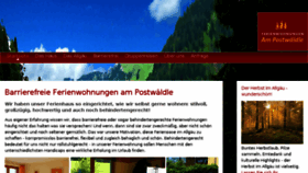 What Ferienwohnung-barrierefrei.de website looked like in 2015 (8 years ago)