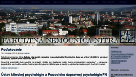 What Fnnitra.sk website looked like in 2015 (8 years ago)