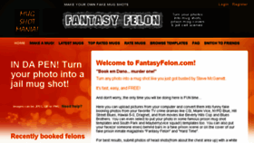 What Fantasyfelon.com website looked like in 2015 (8 years ago)