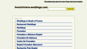 What Frenchriviera-weddings.com website looked like in 2015 (8 years ago)
