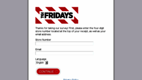 What Fridaysfeedback.com website looked like in 2015 (8 years ago)