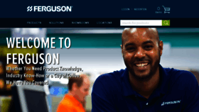 What Ferguson.com website looked like in 2015 (8 years ago)