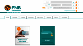 What Fnbconnect.co.za website looked like in 2015 (8 years ago)