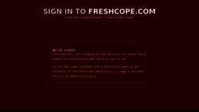 What Freshcope.com website looked like in 2015 (8 years ago)
