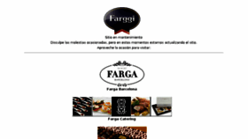What Farggi.com website looked like in 2015 (8 years ago)