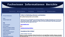 What Fachwissen-daten.de website looked like in 2015 (8 years ago)