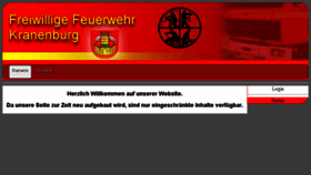 What Ffkranenburg.de website looked like in 2015 (8 years ago)