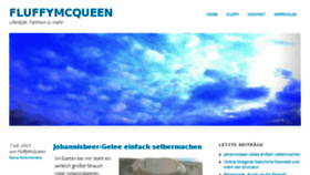 What Fluffymcqueen.de website looked like in 2015 (8 years ago)