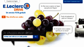 What Fd10-courses.leclercdrive.fr website looked like in 2015 (8 years ago)