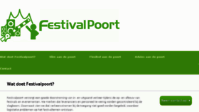 What Festivalpoort.com website looked like in 2015 (8 years ago)