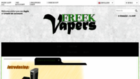 What Freekvapers.com website looked like in 2015 (8 years ago)