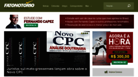 What Fatonotorio.com.br website looked like in 2015 (8 years ago)