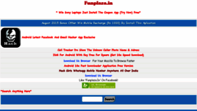What Funplaza.in website looked like in 2015 (8 years ago)