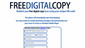 What Freedigitalcopy.com website looked like in 2015 (8 years ago)