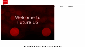 What Futureus.com website looked like in 2015 (8 years ago)