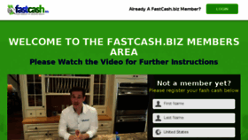 What Fastcashmembersarea.com website looked like in 2015 (8 years ago)