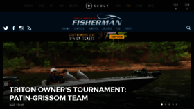 What Fishingclub.com website looked like in 2015 (8 years ago)