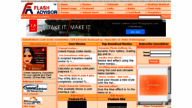 What Flashadvisor.com website looked like in 2015 (8 years ago)