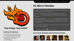 What Flarebiz.com website looked like in 2015 (8 years ago)