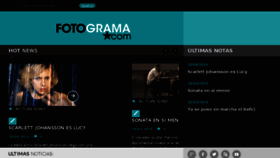 What Fotograma.com website looked like in 2015 (8 years ago)