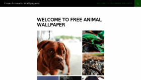 What Freeanimalswallpapers.com website looked like in 2015 (8 years ago)