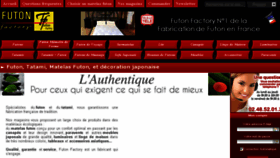 What Futon-factory.fr website looked like in 2015 (8 years ago)