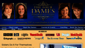What Fourdames.com website looked like in 2015 (8 years ago)